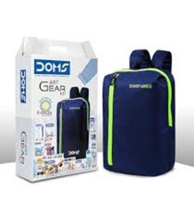 DOMS Art Gear Kit – 13-Piece All-in-One Art & Stationery Set with Carry Bag